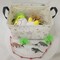 Summer Storage Basket Nursery Laundry Basket Laundry Hamper with Handles,Baby Toys Storage Box and Bins Toys Gift Basket for Boys and Girls